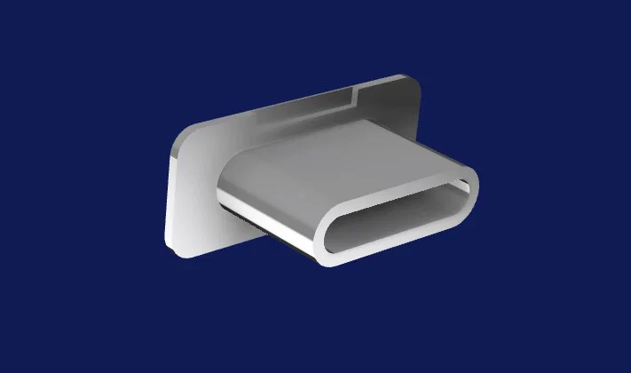 Nắp che bụi USB‑C cho smartphone Android kèm ống bọc siêu mỏng - Image 2