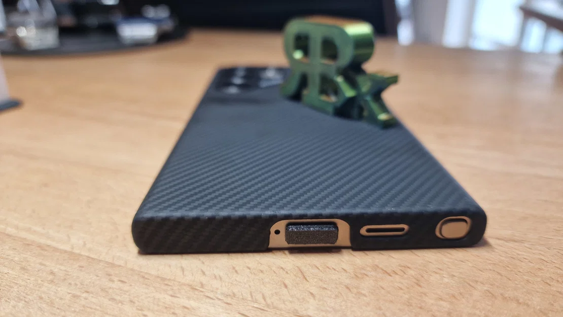 Nắp che bụi USB‑C cho smartphone Android kèm ống bọc siêu mỏng - Image 3