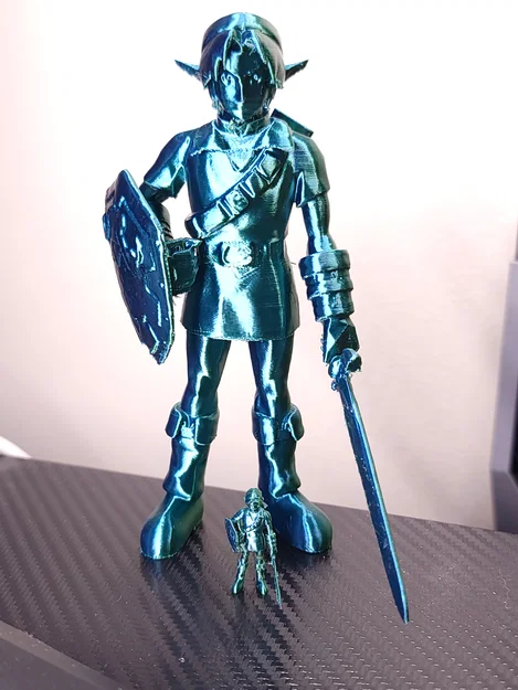 Link (từ Zelda) - mô hình đơn giản hóa - Image 1