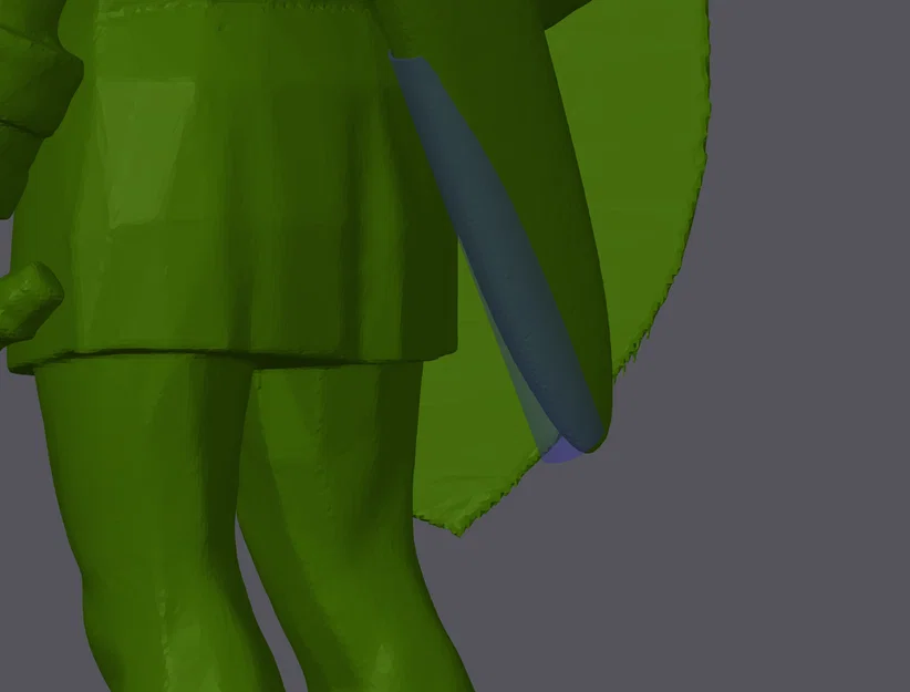 Link (từ Zelda) - mô hình đơn giản hóa - Image 3