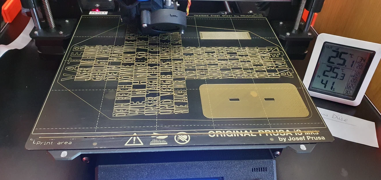 Remix Thánh giá “Kinh Lạy Cha” kèm đế đứng, đa màu MK3S+MMU2S - Image 6