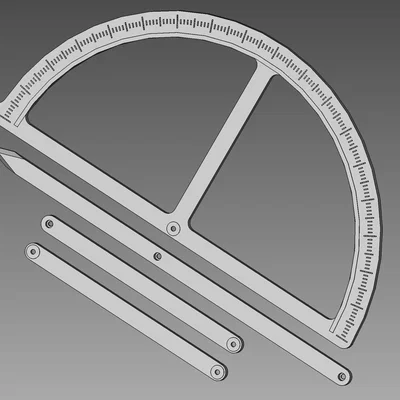Dụng cụ đo góc cầm tay đa năng 3D (Angle Meter)