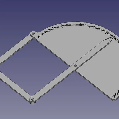 Dụng cụ đo góc cầm tay đa năng 3D (Angle Meter)
