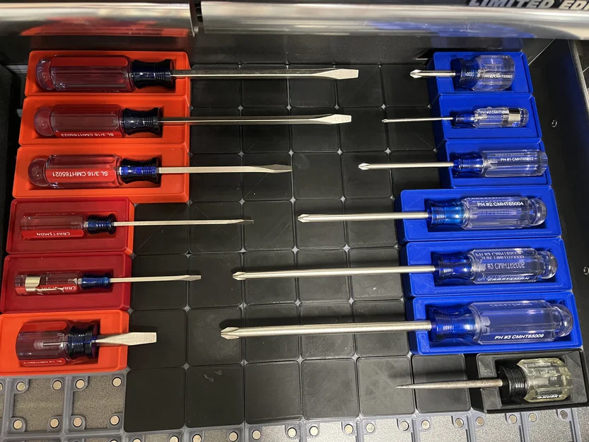 Holder Tua Vít Craftsman - Gridfinity - Image 1