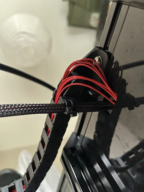 Voron Can Bus z-chain mount ngang có strain relief - Image 2