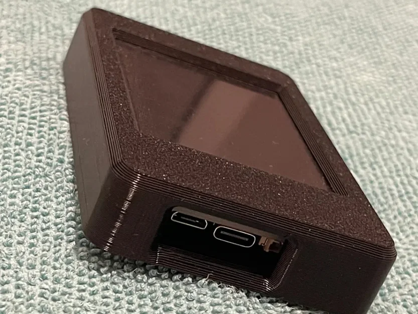 Vỏ bảo vệ màn hình CYD Klipper cải tiến cho USB-C và Micro USB - Image 1