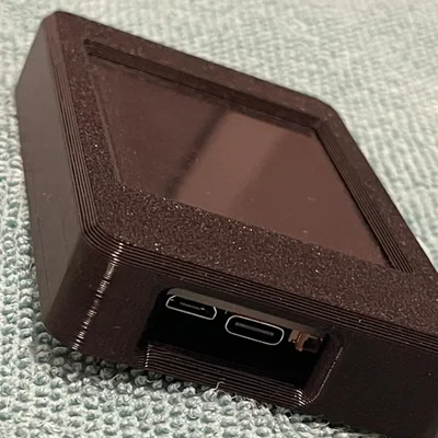 Vỏ bảo vệ màn hình CYD Klipper cải tiến cho USB-C và Micro USB