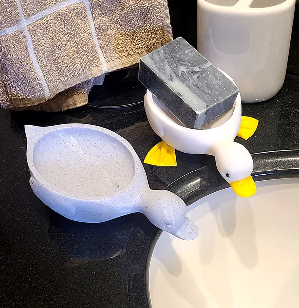 Khay Đựng Xà Phòng Hình Vịt (Duck Soap Dish) - Image 1