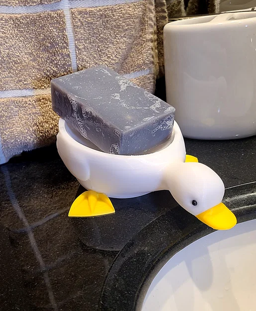 Khay Đựng Xà Phòng Hình Vịt (Duck Soap Dish) - Image 4
