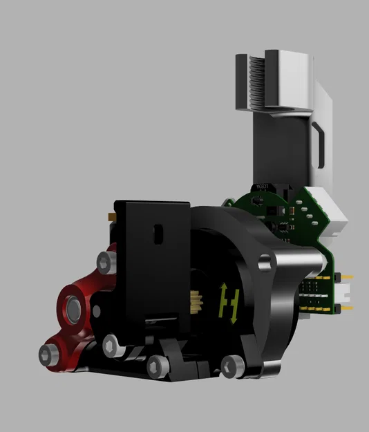 Mount EBB36 cho VZ Hextrudort LOW CNC & kẹp cáp PG7 cho VZ Toolhead - Image 1