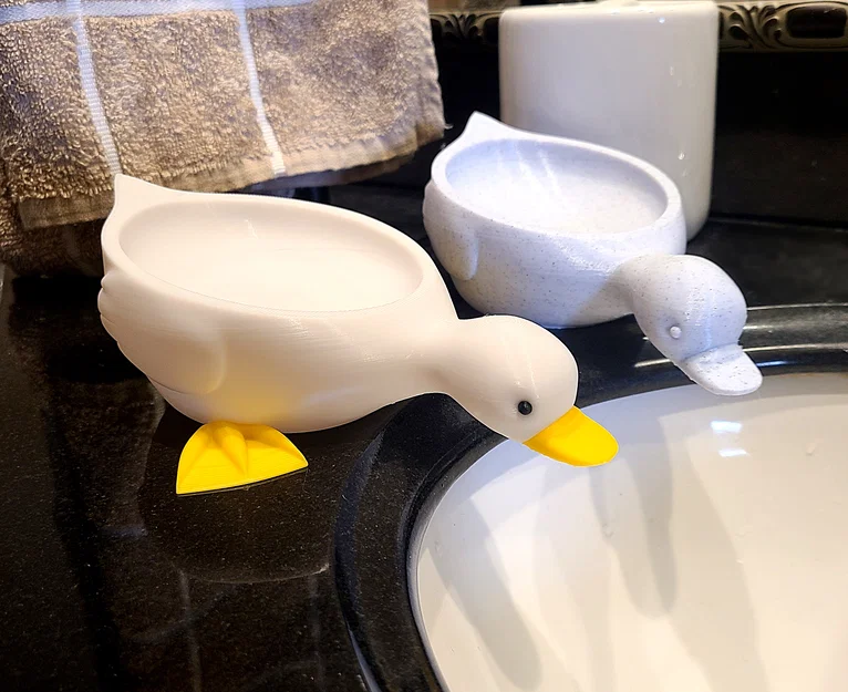Khay Đựng Xà Phòng Hình Vịt (Duck Soap Dish) - Image 5