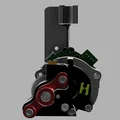 Mount EBB36 cho VZ Hextrudort LOW CNC & kẹp cáp PG7 cho VZ Toolhead - Thumbnail 2