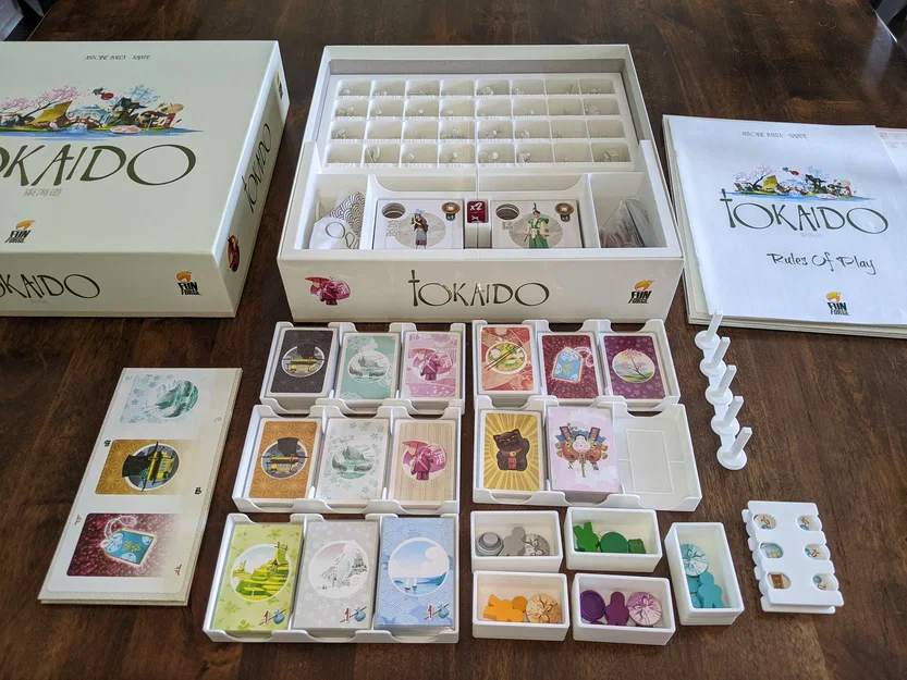 Insert cho Tokaido + Expansions (Crossroads & Matsuri) - Image 8