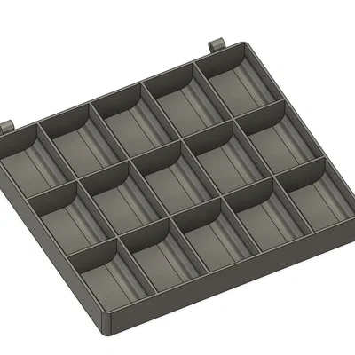 Hộp Organizer đựng ống chỉ may (15 ống)