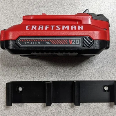 Giá treo pin Craftsman V20 1-4 vị trí (Non-Latching) Holder Mount