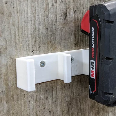 Giá treo giữ pin Milwaukee M18 1-4 vị trí (non-latching) - Holders Mount