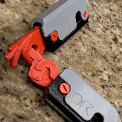 Lưỡi dao ngón trỏ cho Circle Game Gravity Knife