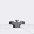 HSW - Giá gắn sạc đơn Milwaukee (Single Charger Mount) - Thumbnail 2