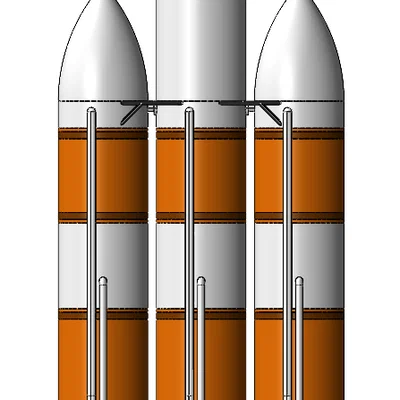 Delta IV Heavy - 1:100 - ULA