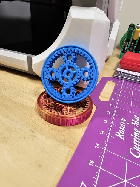 Đồ chơi fidget bánh răng hành tinh (100% Print-In-Place) - Image 4