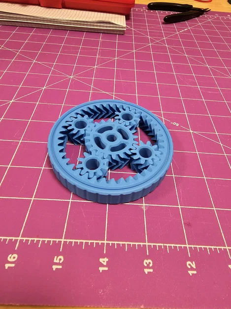Đồ chơi fidget bánh răng hành tinh (100% Print-In-Place) - Image 6