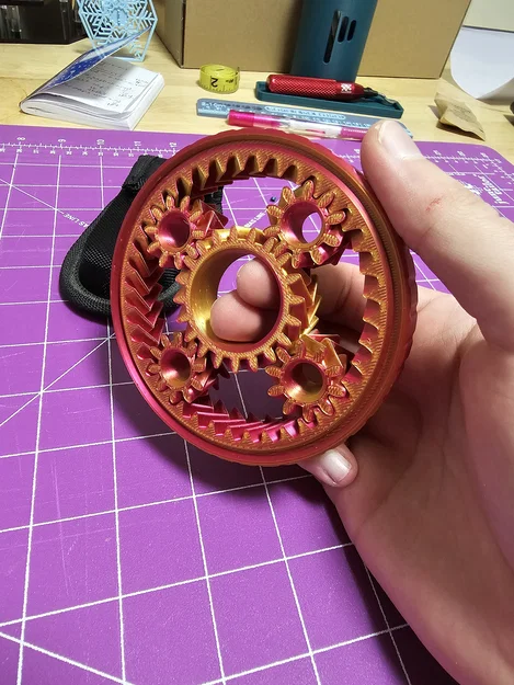 Đồ chơi fidget bánh răng hành tinh (100% Print-In-Place) - Image 9