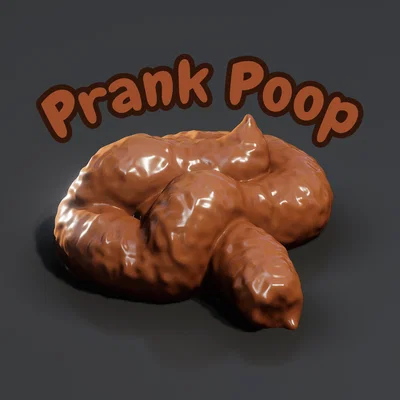 Prank poop – cục “poop” chơi khăm in 3D