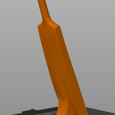 Mô hình gậy Cricket để bàn trang trí - Cricket bat on a stand