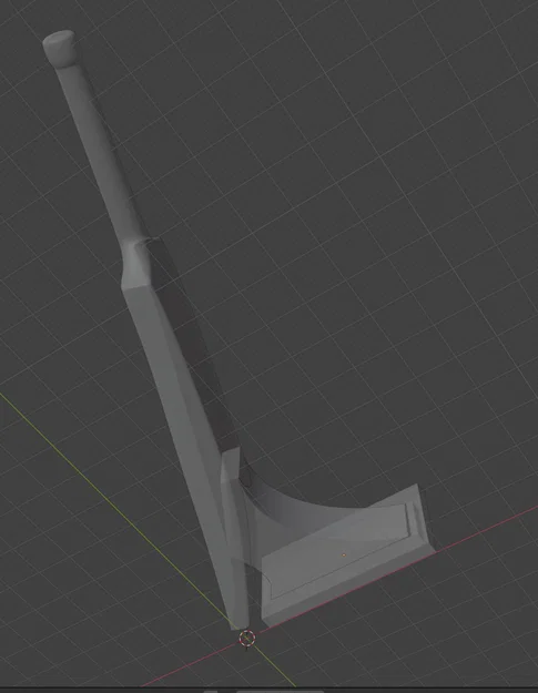 Mô hình gậy Cricket để bàn trang trí - Cricket bat on a stand - Image 5