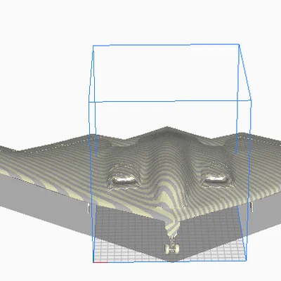 Mô hình máy bay ném bom B-2 Spirit (B-2 with supports) in 3D cực chất