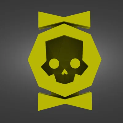 Mô hình 3D Huy chương Helldivers 2 - Biểu tượng chiến binh tự do