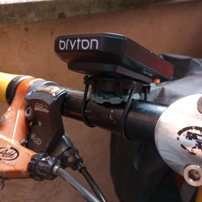 Ngàm gắn ghi-đông cho Bryton Rider (Bryton Rider handlebar mount)