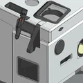 Miếng insert khay gạt tàn tủ sidestick Airbus A320 - Thumbnail 3