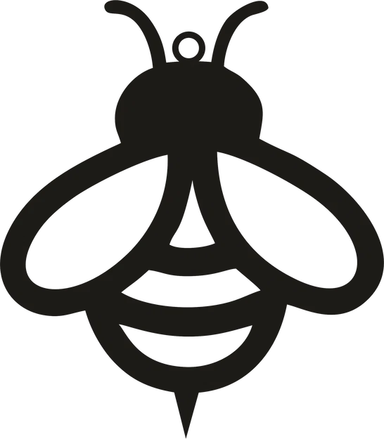 Mẫu in 3D bông tai hình chú ong (Cute Bee Earrings) cực dễ thương - Image 2