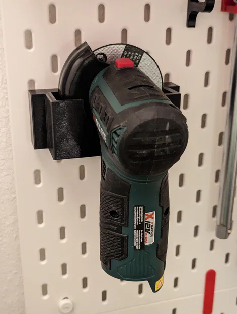 Holder IKEA Skadis cho máy mài góc Parkside PWSA 12 B1 - Image 1