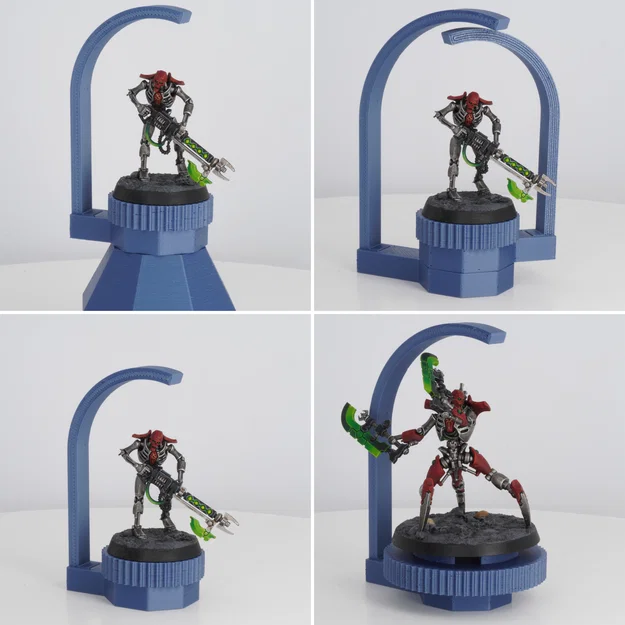 Hệ thống tay cầm/giá đỡ sơn mini nam châm (Magnetic Miniature Painting Handle/Holder) - Image 7
