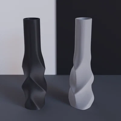 Bình hoa xoắn Twisted Vase