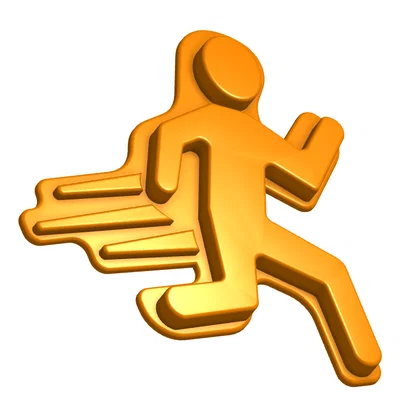 Mô hình 3D Running Man (Token chạy trốn) cho Board Game