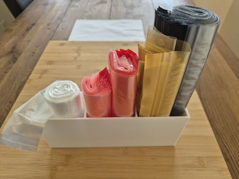 Khay Đựng Túi Nilon Gọn Gàng Cho Nhà Bếp - Mẫu In 3D Tiện Ích - Image 1