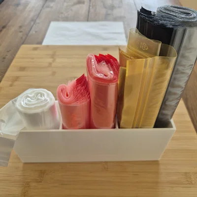 Khay Đựng Túi Nilon Gọn Gàng Cho Nhà Bếp - Mẫu In 3D Tiện Ích