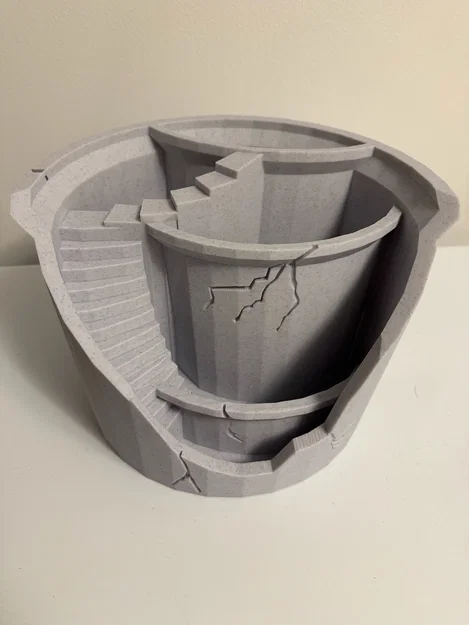 Chậu Cây Bể (Broken Plant Pot) - Image 2