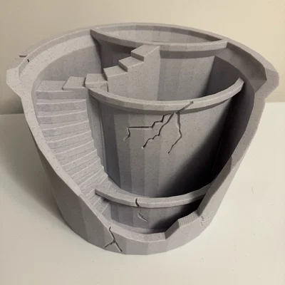 Chậu Cây Bể (Broken Plant Pot)