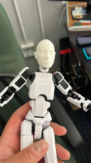 Đầu nhân vật The Rock cho mô hình Dummy 13 siêu chất - Image 3