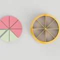 Dao Cắt Đất Sét Color Recipe Wheel (Color Recipe Wheel Clay Cutter) - Thumbnail 2