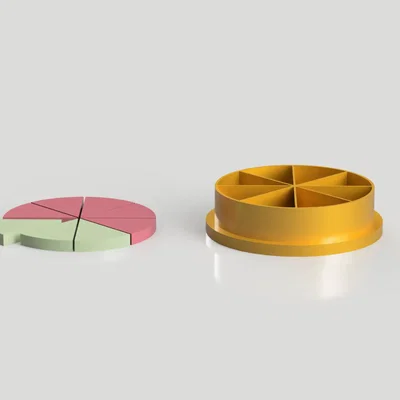 Dao Cắt Đất Sét Color Recipe Wheel (Color Recipe Wheel Clay Cutter)