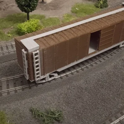 Toa hàng American Boxcar cho tỉ lệ H0
