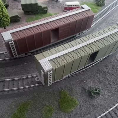 Toa hàng American Boxcar cho tỉ lệ H0
