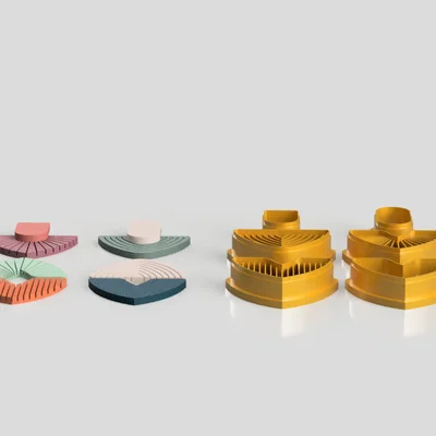 Bộ Khuôn Cắt Bông Tai Đất Sét Polymer Elegant Shapes (Clay Cutter) – Sharp 55mm