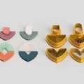 Bộ Khuôn Cắt Bông Tai Đất Sét Polymer Elegant Shapes (Clay Cutter) – Sharp 55mm - Thumbnail 5