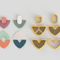 Bộ Khuôn Cắt Bông Tai Đất Sét Polymer Elegant Shapes (Clay Cutter) – Sharp 55mm - Thumbnail 9
